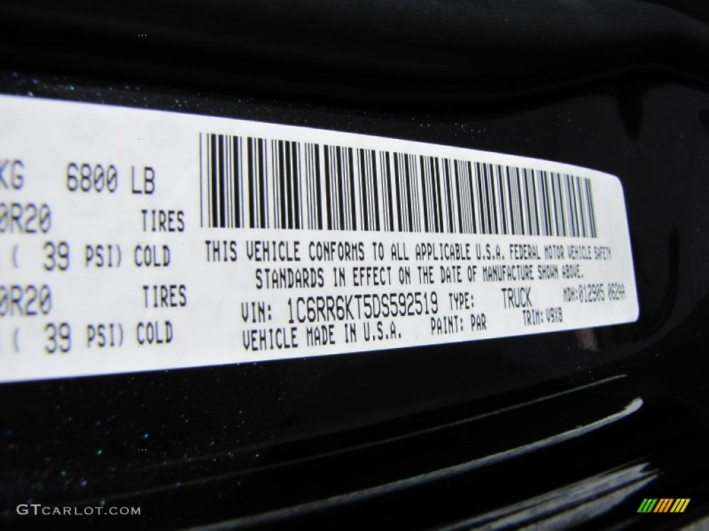 2013 1500 Color Code PAR for Maximum Steel Metallic Photo #77363610