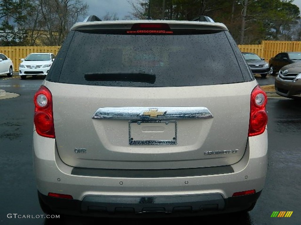 2011 Equinox LT - Gold Mist Metallic / Jet Black photo #4