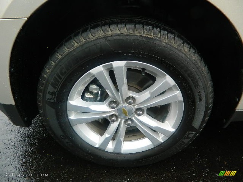 2011 Equinox LT - Gold Mist Metallic / Jet Black photo #10