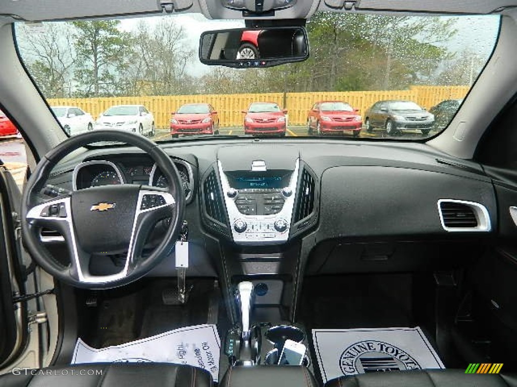 2011 Equinox LT - Gold Mist Metallic / Jet Black photo #16