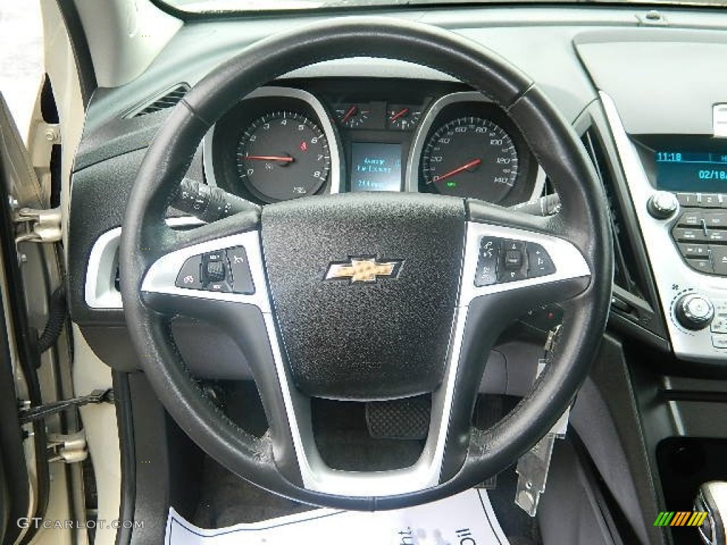 2011 Equinox LT - Gold Mist Metallic / Jet Black photo #18