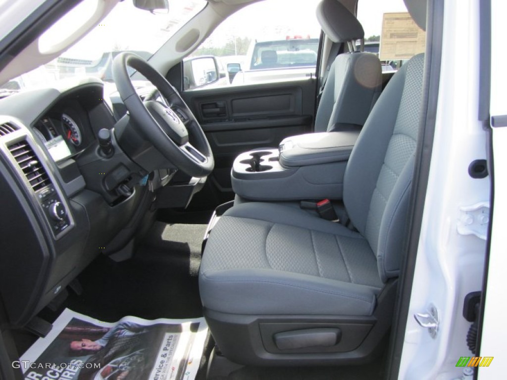 Black/Diesel Gray Interior 2013 Ram 1500 Express Crew Cab Photo #77364783