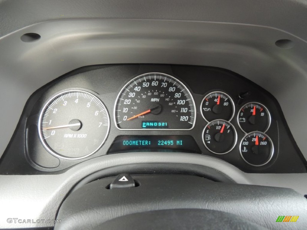 2005 GMC Envoy XL Denali Gauges Photo #77365659