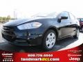 2013 Pitch Black Dodge Dart SE  photo #1