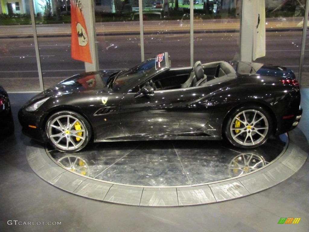 Nero Daytona (Black Metallic) 2009 Ferrari California Standard California Model Exterior Photo #77366660