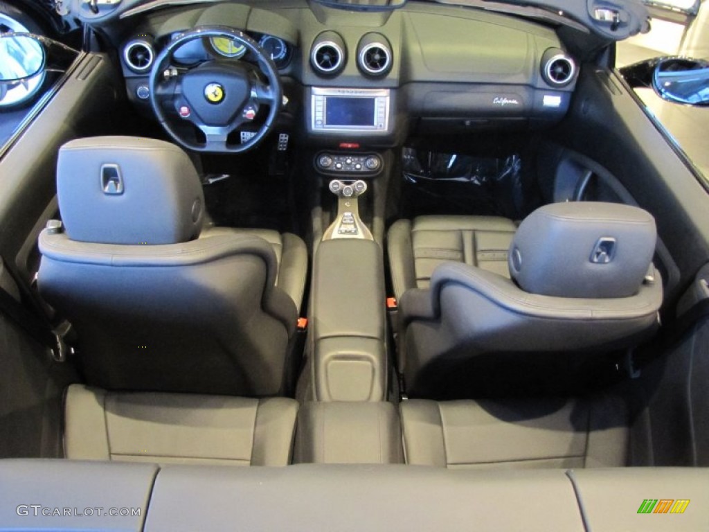 Black Interior 2009 Ferrari California Standard California Model Photo #77366724