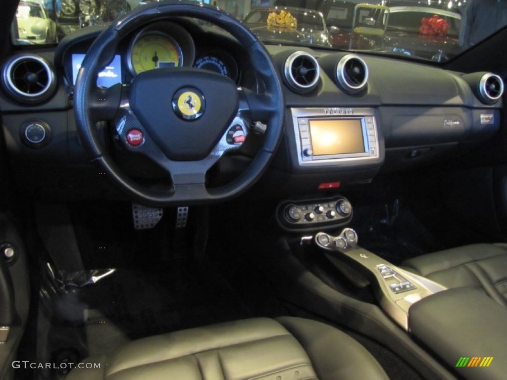 2009 Ferrari California Standard California Model Black Dashboard Photo #77366745