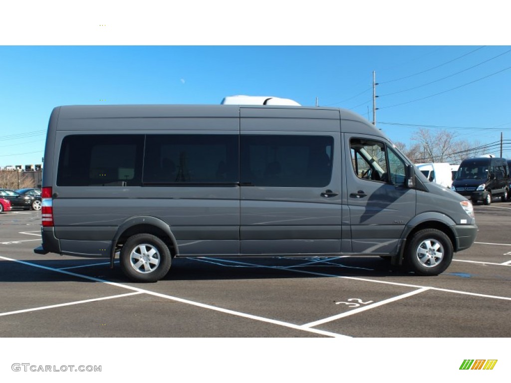 Graphite Grey 2013 Mercedes-Benz Sprinter 2500 High Roof Passenger Van Exterior Photo #77366888