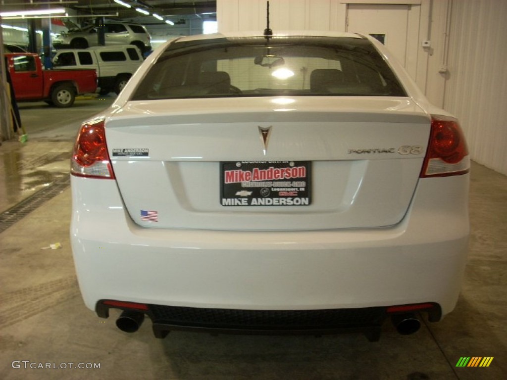 2009 G8 Sedan - White Hot / Onyx photo #14