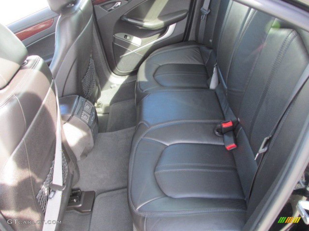 Ebony Interior 2010 Cadillac CTS 4 3.0 AWD Sedan Photo #77367768
