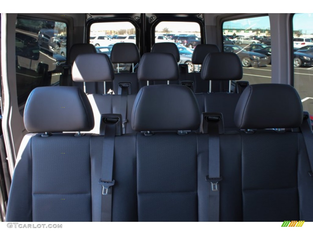 2013 Mercedes-Benz Sprinter 2500 High Roof Passenger Van Rear Seat Photo #77367993