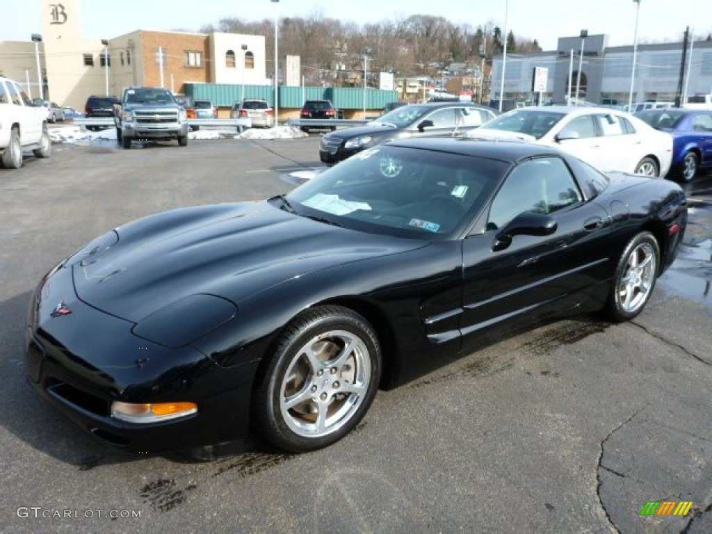 Black 2004 Chevrolet Corvette Coupe Exterior Photo #77368773