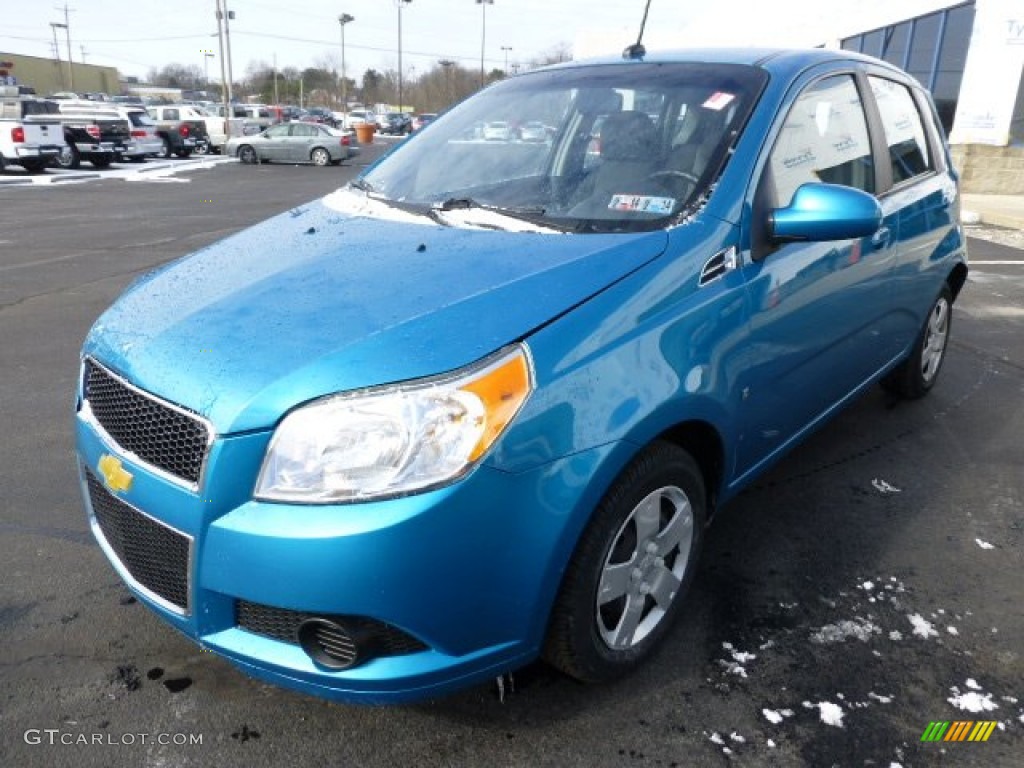 Tahiti Green 2009 Chevrolet Aveo Aveo5 LT Exterior Photo #77370369
