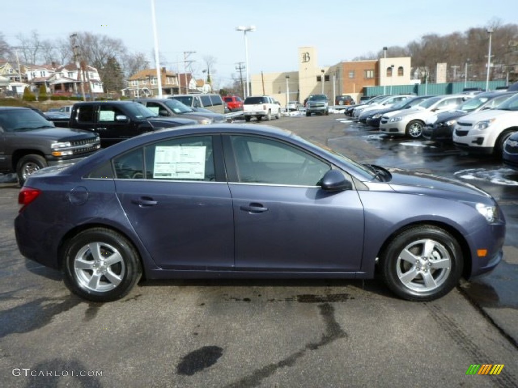 Atlantis Blue Metallic 2013 Chevrolet Cruze LT Exterior Photo #77370747