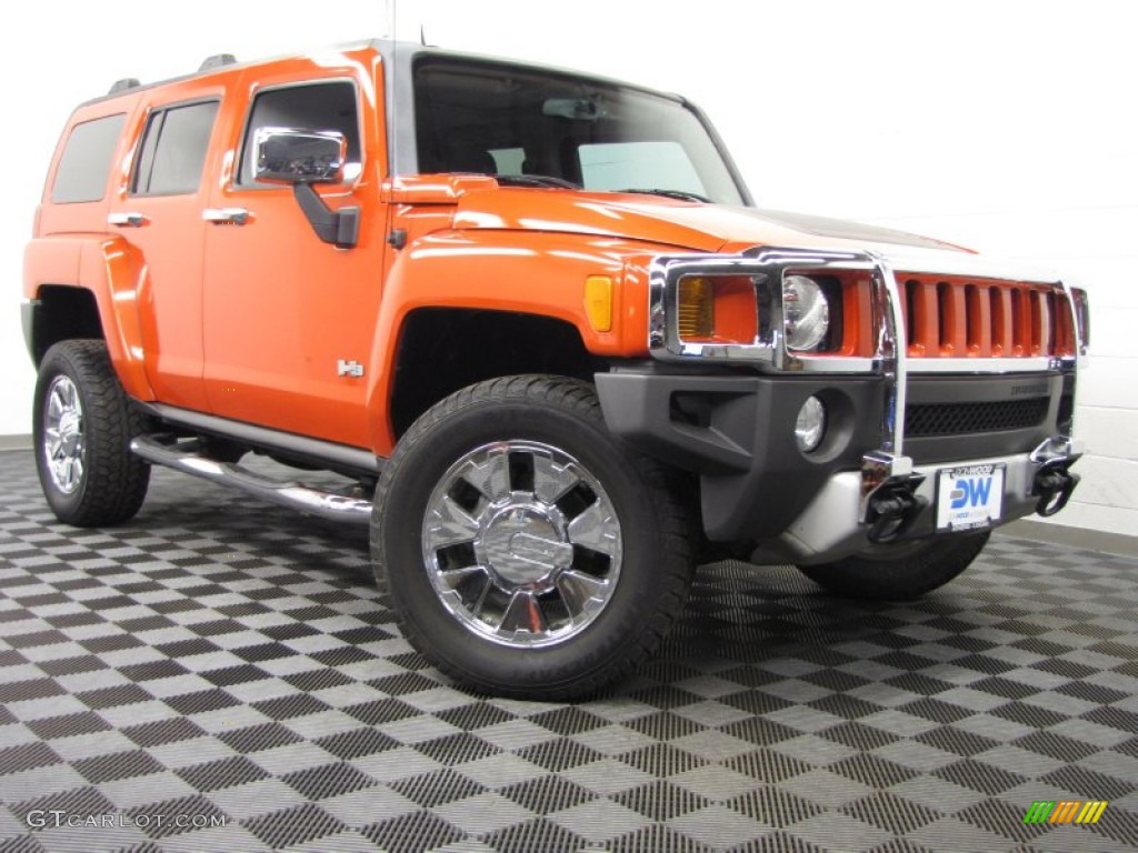 Solar Flare Metallic Hummer H3