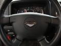 2008 Hummer H3 Ebony Black/Pewter Interior Steering Wheel Photo