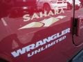 Deep Cherry Red Crystal Pearl - Wrangler Unlimited Sahara 4x4 Photo No. 6