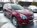 2013 Crystal Red Tintcoat Chevrolet Equinox LTZ AWD  photo #2