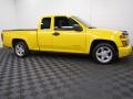 2004 Yellow Chevrolet Colorado LS Extended Cab  photo #3