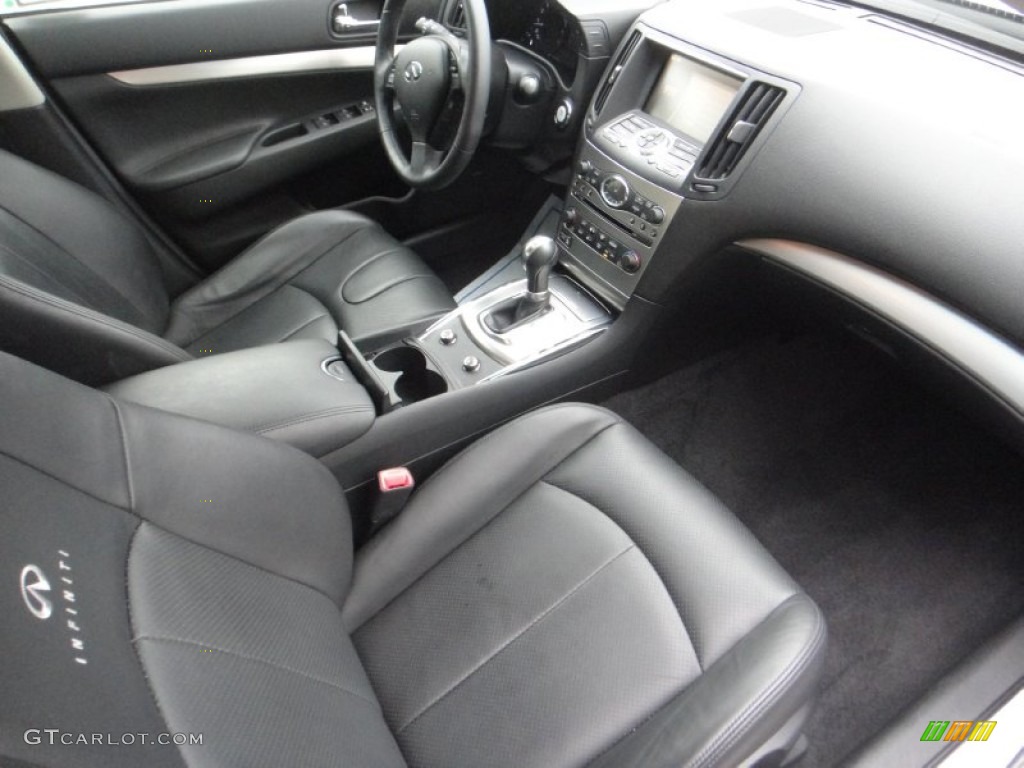 Graphite Interior 2011 Infiniti G 37 Journey Sedan Photo #77372301