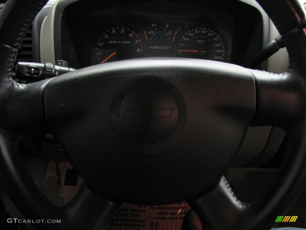 2004 Colorado LS Extended Cab - Yellow / Medium Dark Pewter photo #14