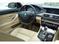 Venetian Beige Dashboard Photo for 2011 BMW 5 Series #77372947