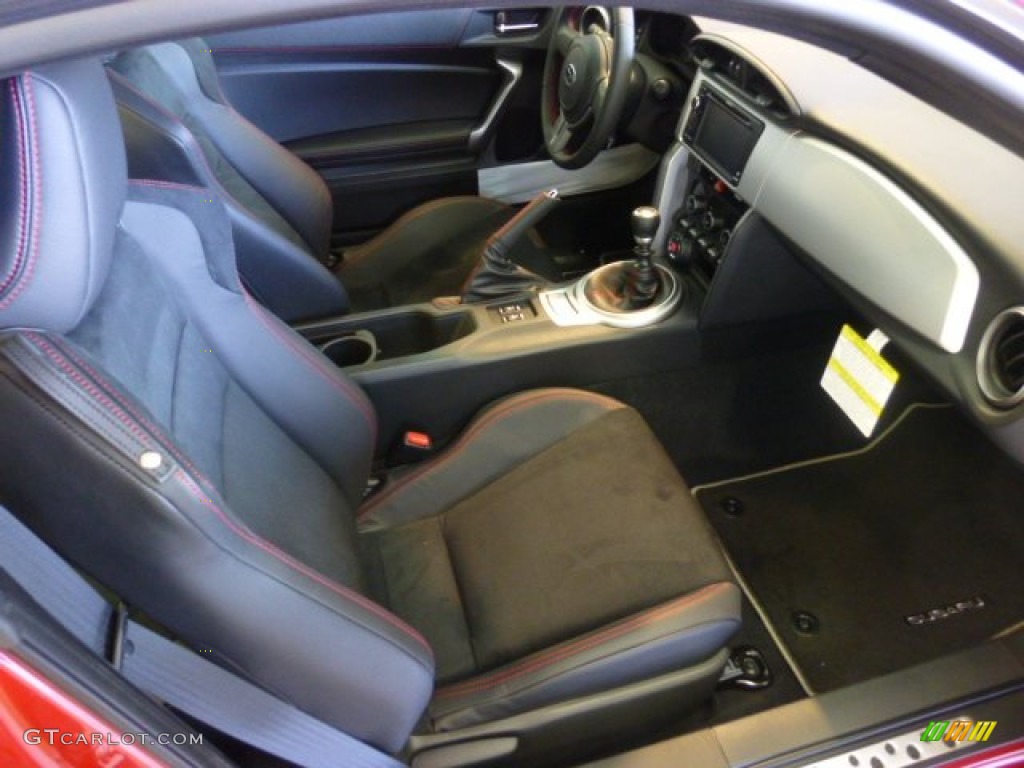 Black Leather/Alcantara Interior 2013 Subaru BRZ Limited Photo #77373102