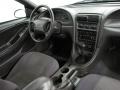 Dark Charcoal 2001 Ford Mustang V6 Coupe Dashboard