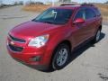 2013 Crystal Red Tintcoat Chevrolet Equinox LT  photo #1