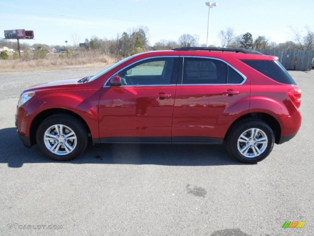 2013 Equinox LT - Crystal Red Tintcoat / Jet Black photo #3