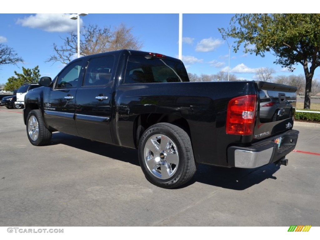 2009 Silverado 1500 LT Texas Edition Extended Cab - Black / Ebony photo #3