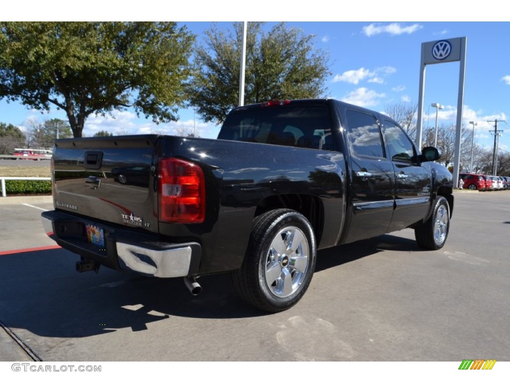 2009 Silverado 1500 LT Texas Edition Extended Cab - Black / Ebony photo #5
