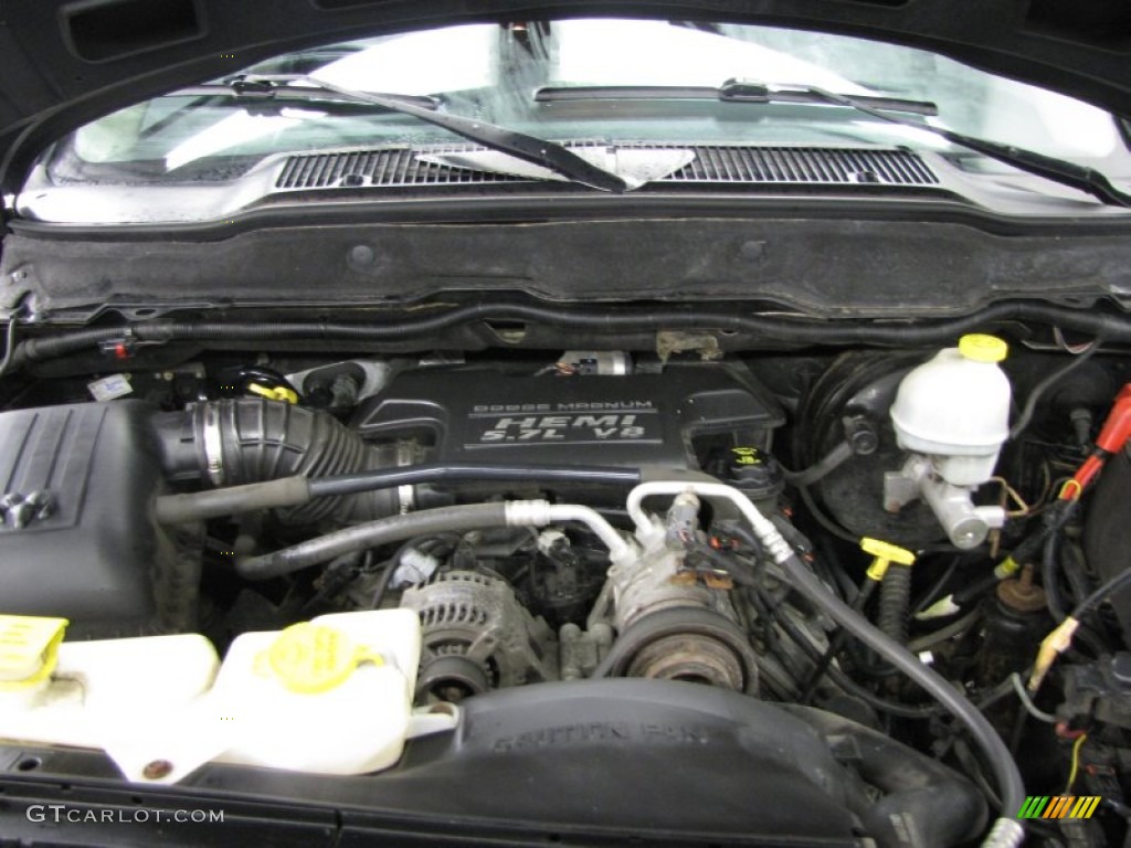 2004 Ram 2500 SLT Quad Cab 4x4 - Graphite Metallic / Dark Slate Gray photo #6