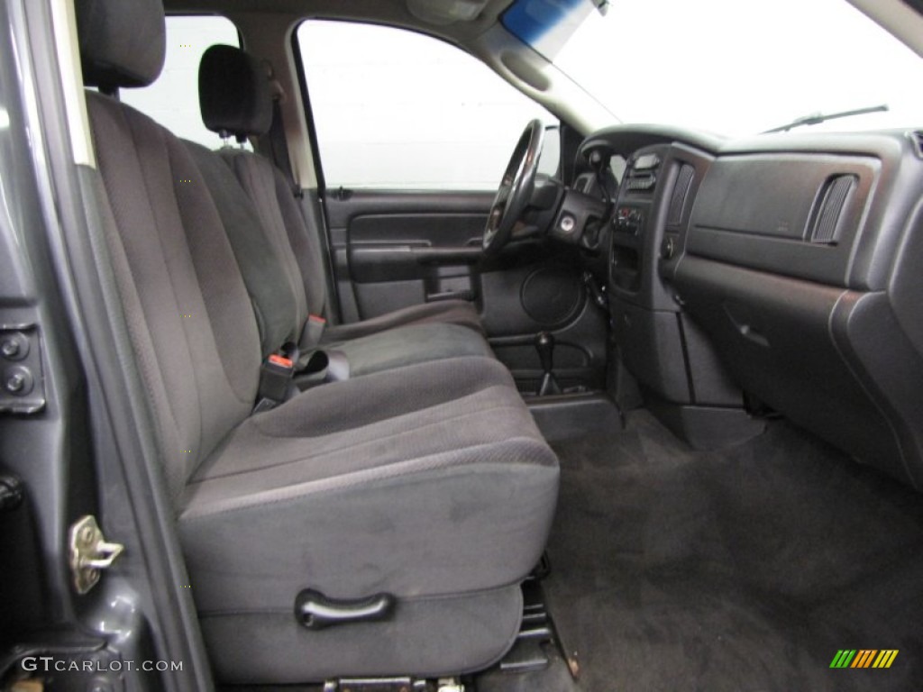 2004 Ram 2500 SLT Quad Cab 4x4 - Graphite Metallic / Dark Slate Gray photo #10