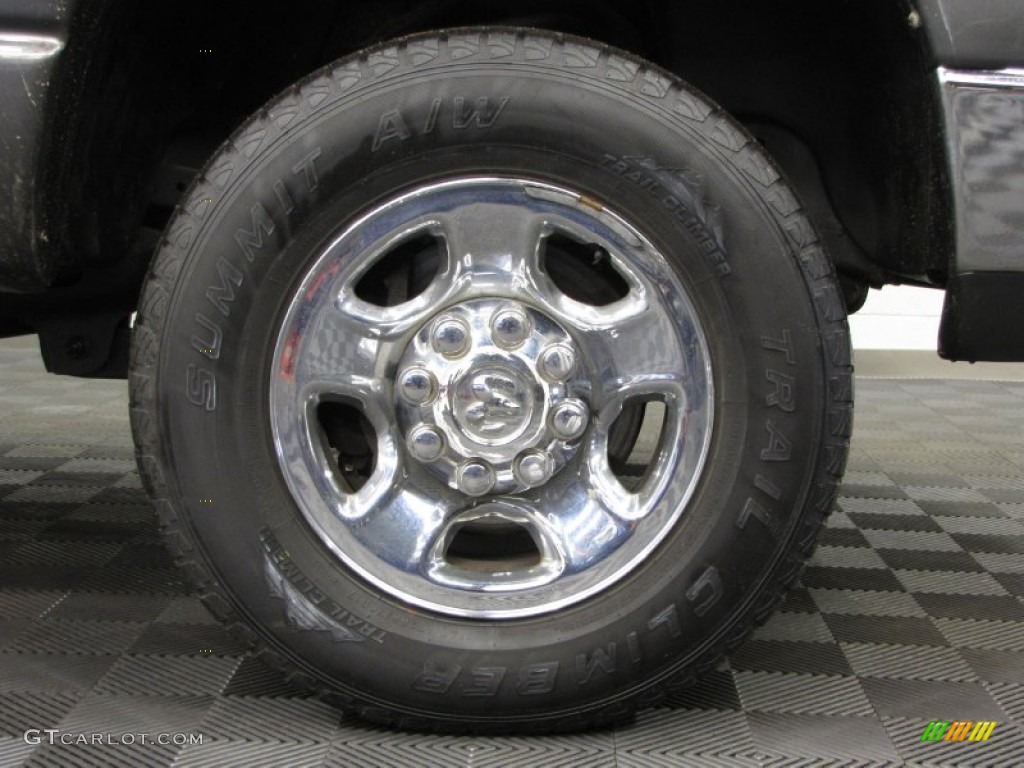 2004 Ram 2500 SLT Quad Cab 4x4 - Graphite Metallic / Dark Slate Gray photo #25