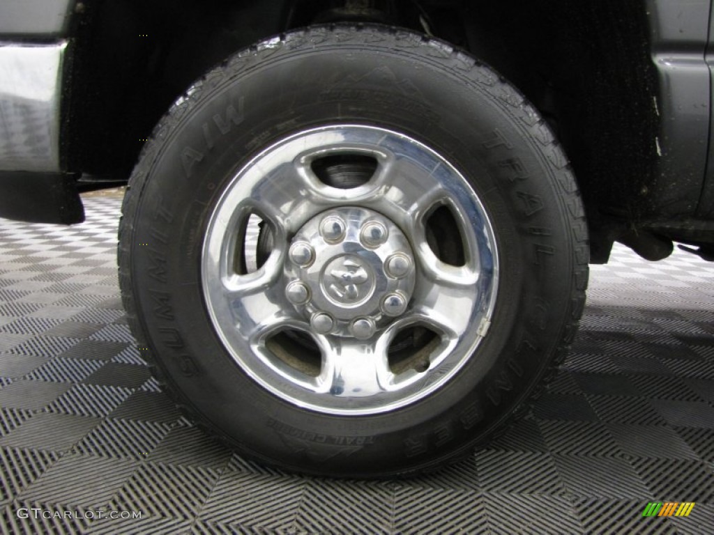 2004 Ram 2500 SLT Quad Cab 4x4 - Graphite Metallic / Dark Slate Gray photo #26