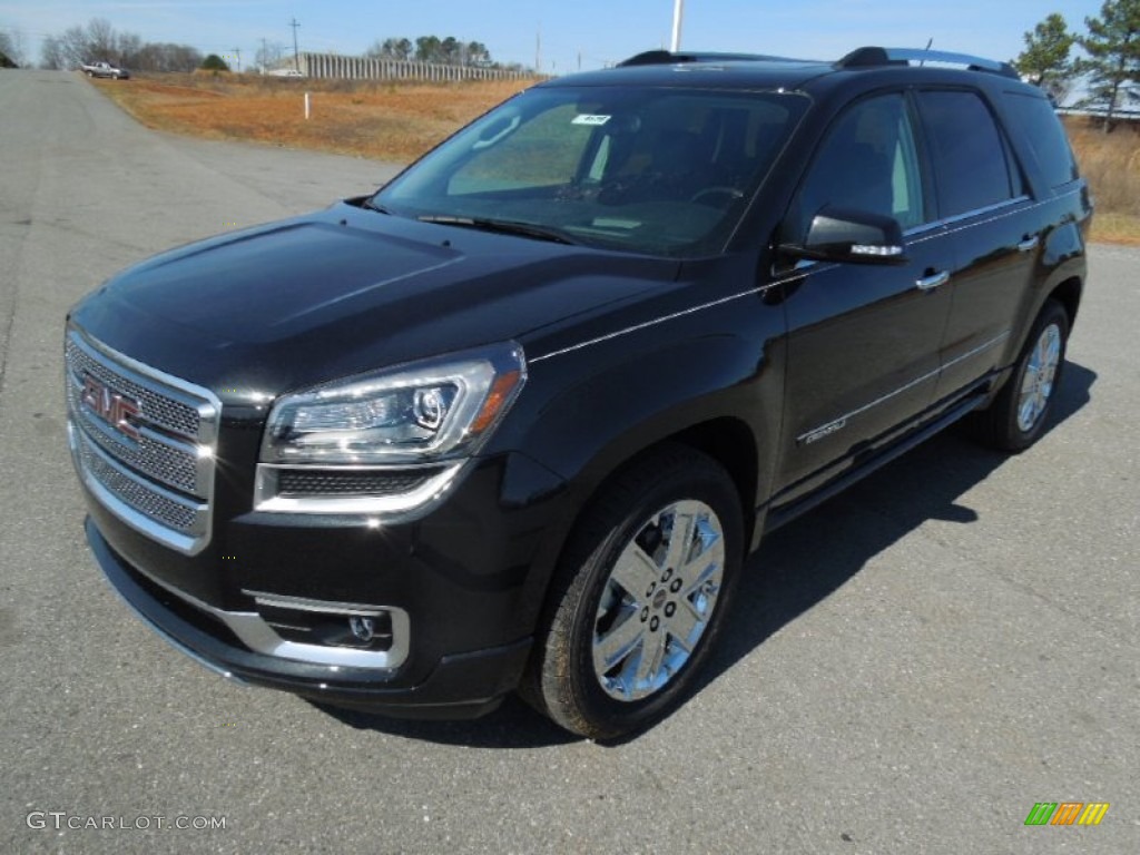 2013 Acadia Denali - Carbon Black Metallic / Ebony photo #1