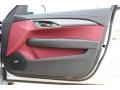 Morello Red/Jet Black Accents Door Panel Photo for 2013 Cadillac ATS #77375495