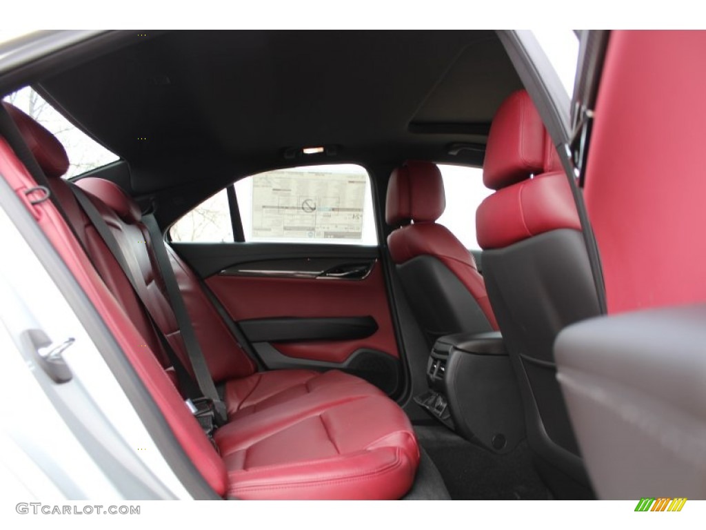 2013 Cadillac ATS 2.0L Turbo Performance Rear Seat Photo #77375604