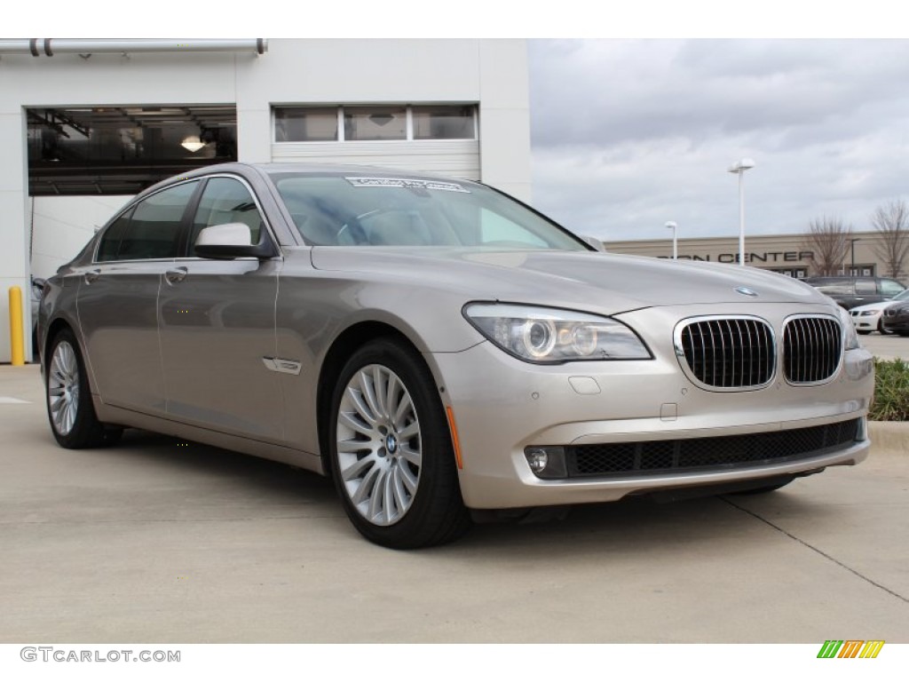 Cashmere Silver Metallic 2010 BMW 7 Series 750Li Sedan Exterior Photo #77375814