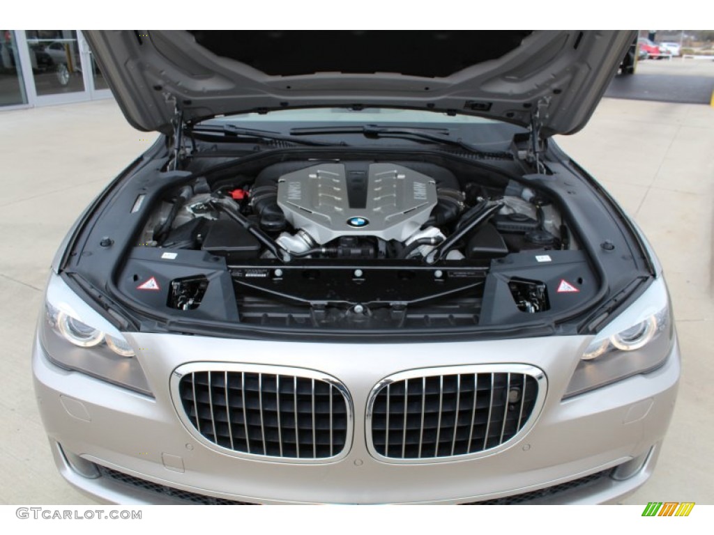 2010 BMW 7 Series 750Li Sedan 4.4 Liter DFI Twin-Turbocharged DOHC 32-Valve VVT V8 Engine Photo #77375955
