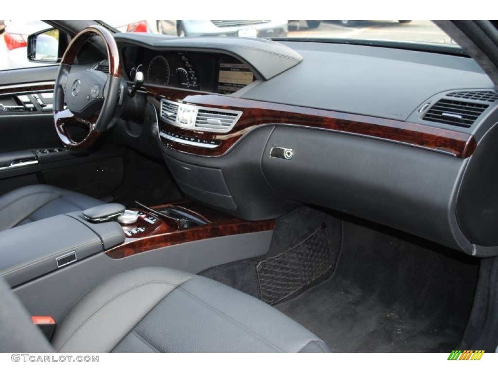 2010 Mercedes-Benz S 63 AMG Sedan Black Dashboard Photo #77376256