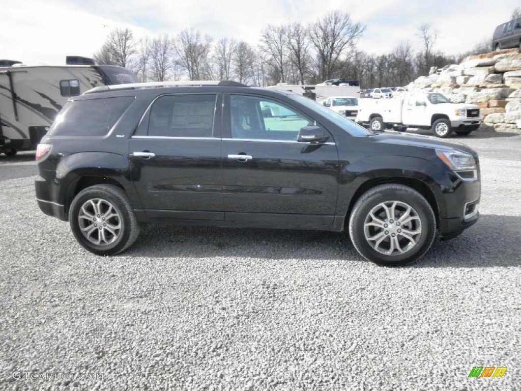 2013 Acadia SLT - Carbon Black Metallic / Ebony photo #1