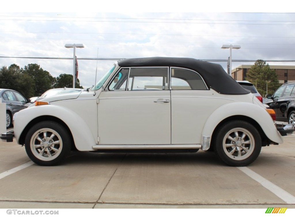White 1978 Volkswagen Beetle Convertible Exterior Photo #77376504