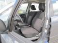 2008 Suzuki SX4 Black Interior Front Seat Photo