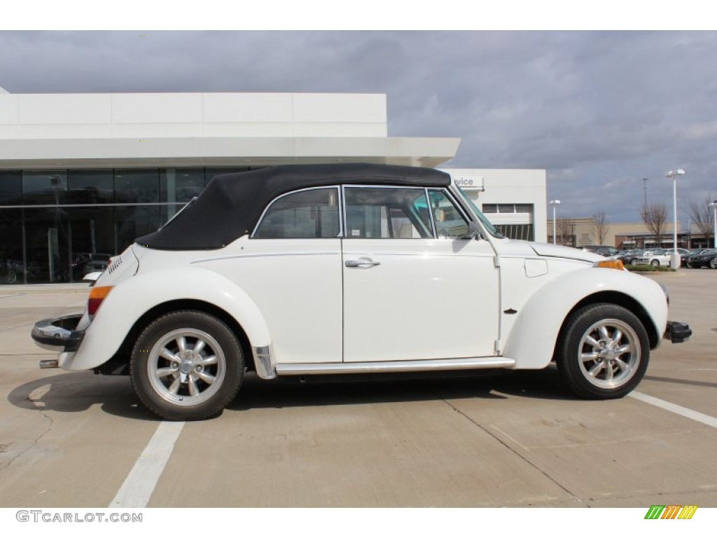 White 1978 Volkswagen Beetle Convertible Exterior Photo #77376609