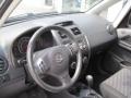 2008 Suzuki SX4 Black Interior Dashboard Photo