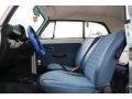 Blue 1978 Volkswagen Beetle Convertible Interior Color