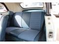 1978 Volkswagen Beetle Blue Interior Rear Seat Photo