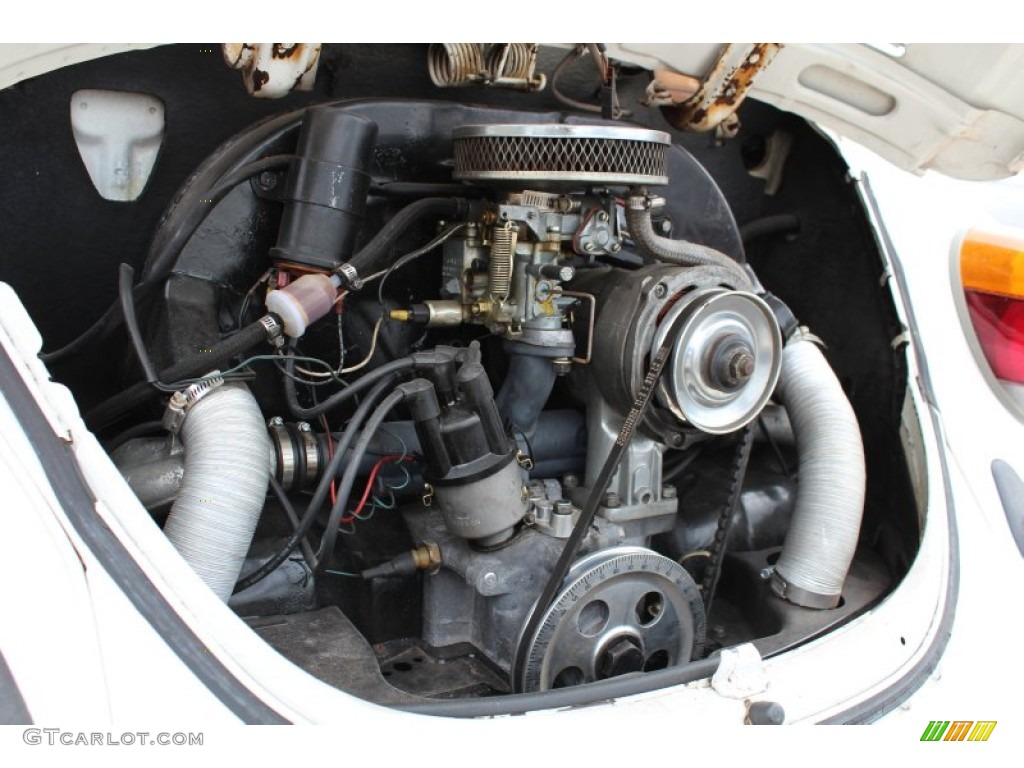 1978 Volkswagen Beetle Convertible Engine Photos